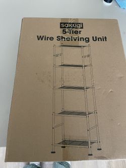 5 Tier Shelving Unit - SEALED