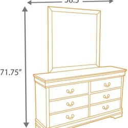 Dresser and Mirror $150 (obo)