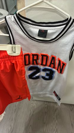 Jordan number 23 boys short set jersey and shorts from ages 8 to 12