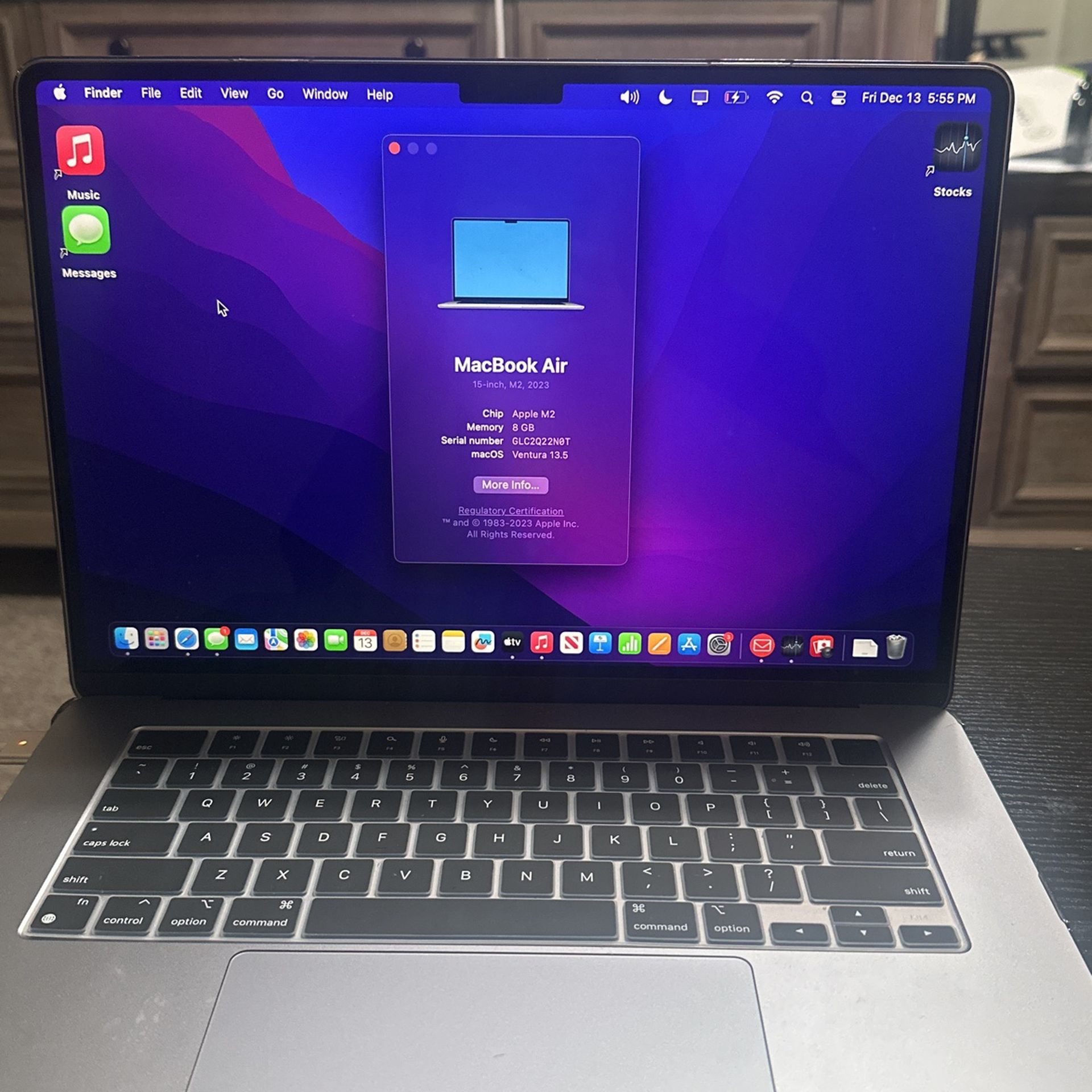 15-inch MacBook Air, M2, 2023