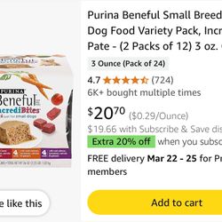 Purina Beneful Incredibites Case Of 24 (Best By 01/2025)