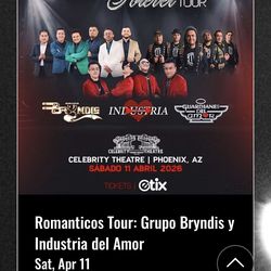 2 Bryndis Tickets for $150