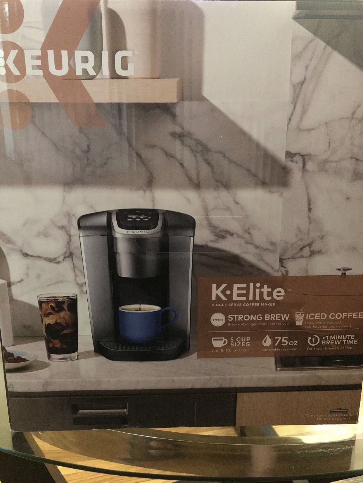 K cup machine- K Elite Series- Keurig
