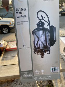 Outdoor lamp