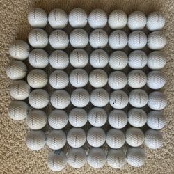 54 Titleist ProV1 and 4 ProV1x golf balls