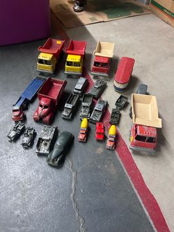 Vintage toy cars & trucks