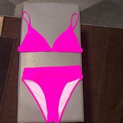 Brand New (Medium) Pink 2 Piece Bathing Suit