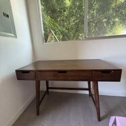 Wood desk 
