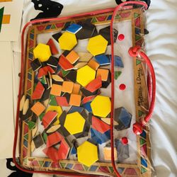Melissa & Doug Magnetic Pattern Block Kit