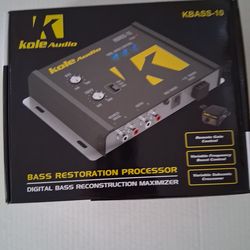 Kole Audio Epic Center Bass Proccessor Brand New In The Box