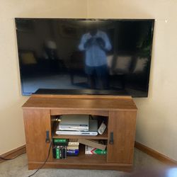 TV Stand With hutch