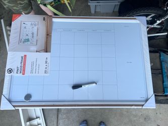 White Board Calendar