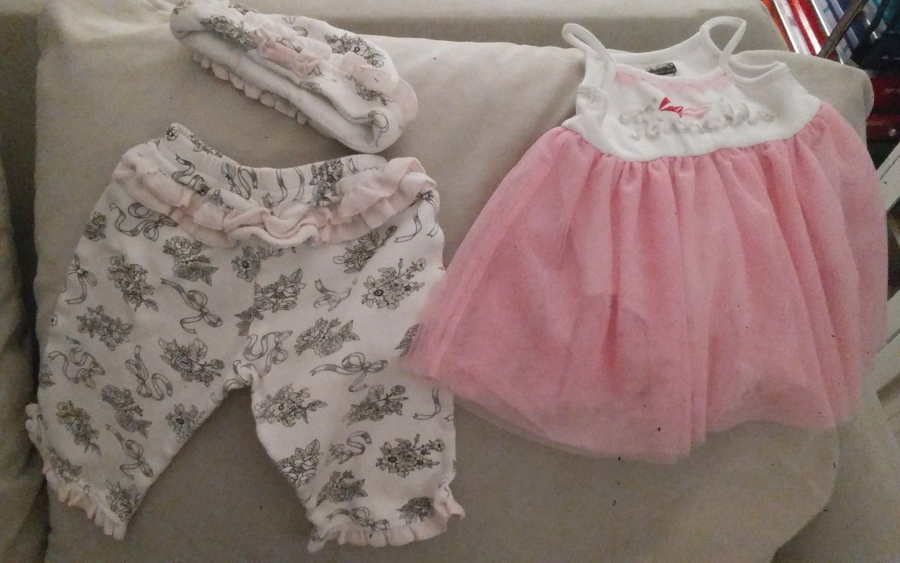 Baby girl clothes NewBorn 0.3 m 3.6m