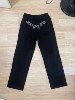 Sp5der VVS Black Sweatpants