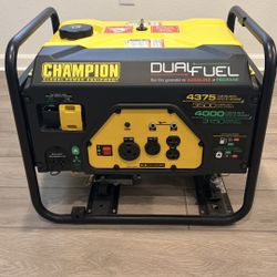 Champion Dual Fuel 4375 Watt Generator