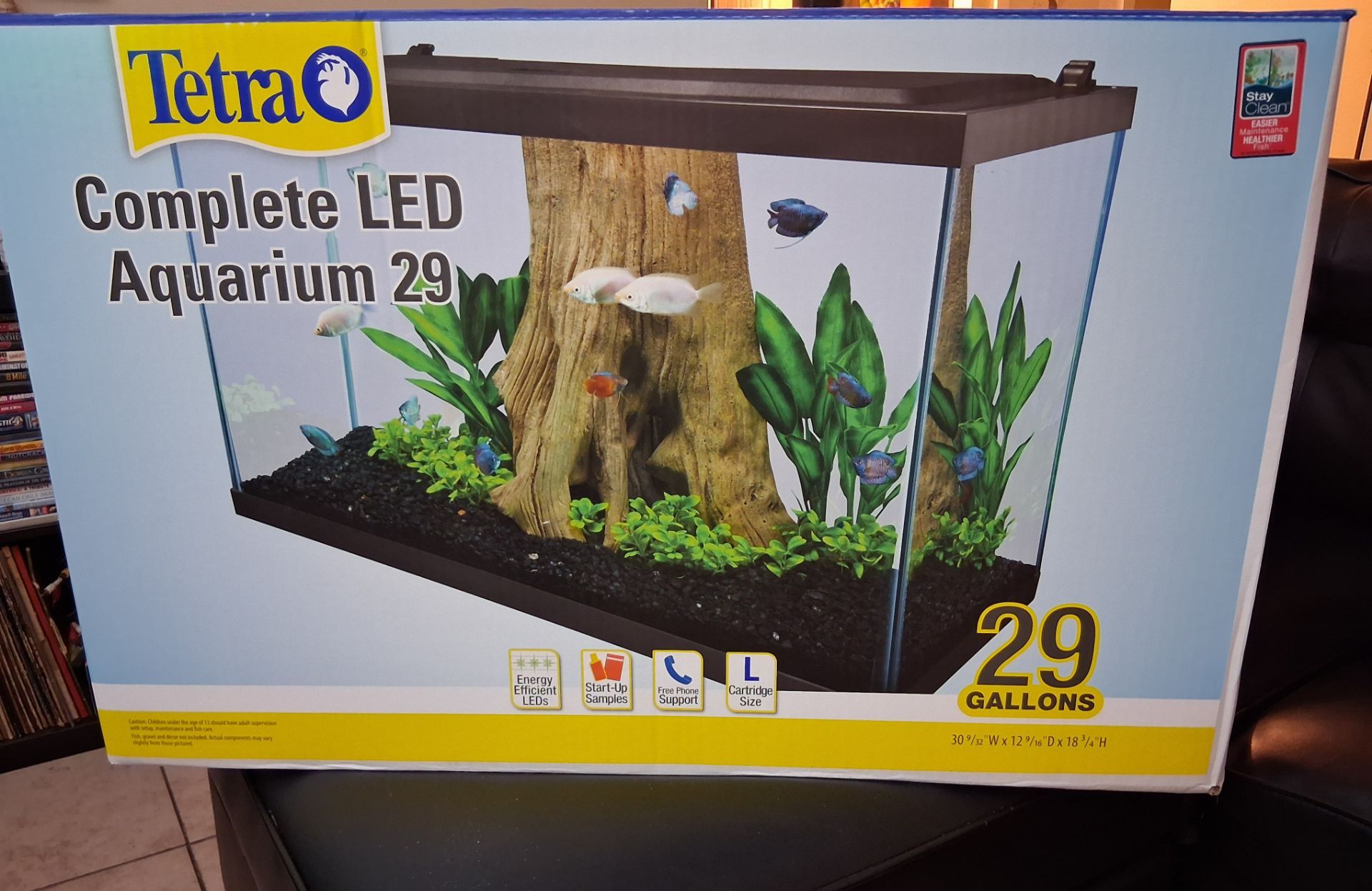 29 gallons Fish Tank $100 Dlls. Brand new.