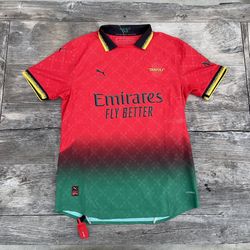 24/25 Off White x AC Milan Puma Soccer Jersey Size XL