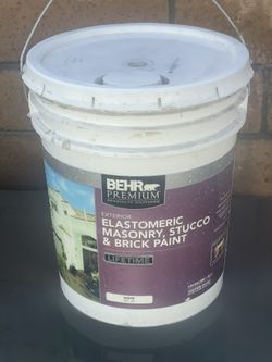 Stucco Paint 5 Gal New