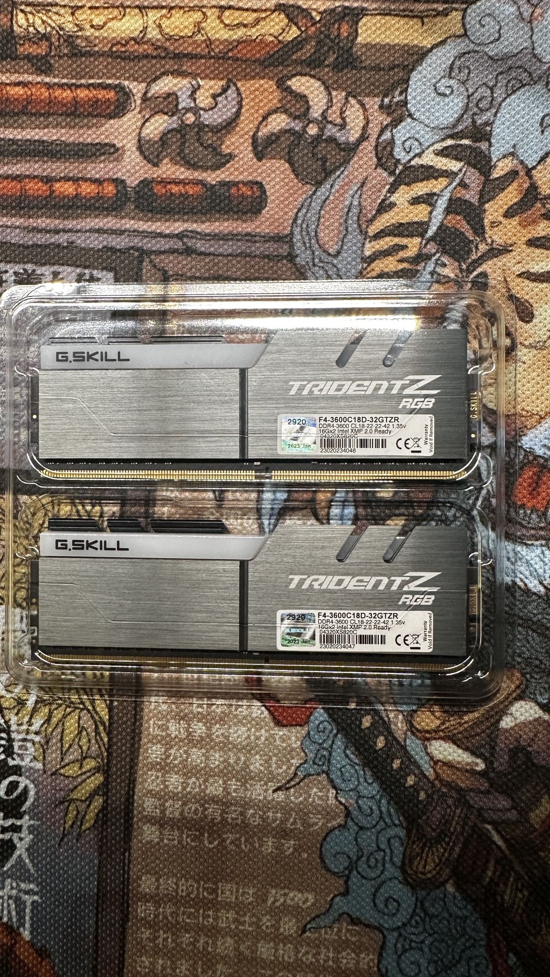 G Skill DDR4 2X16 (32) 3600MHz CL18 Intel XMP