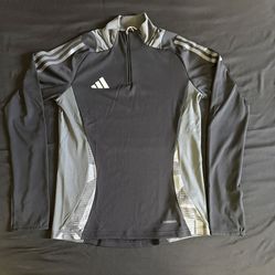 adidas TIRO24 C TRTOPW AEROREADY Women's Track Top 1/4 Zip Mock Neck Black S