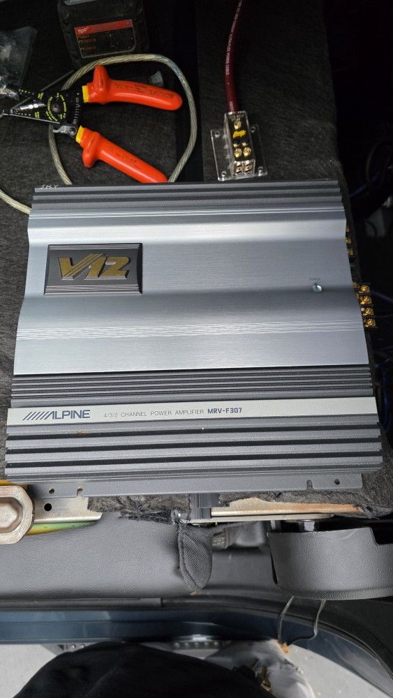 Alpine Mrv-f307 4 Channel Amplifier Old School V12 Fosgate Pioneer Mtx Orion Ppi Zapco Memphis Diamond Audio Phoenix Gold Mb Quart Boston Acoustics 