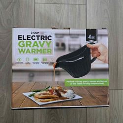 Eco+Chef 2-Cup Electric Gravy Warmer with Bag — Brand NEW in Box
