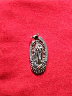 Sterling silver virgin mary