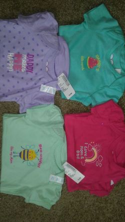 ALL BRAND NEW ONESIES