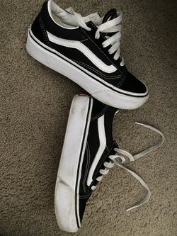 Kids Size 1.5 Platform Vans