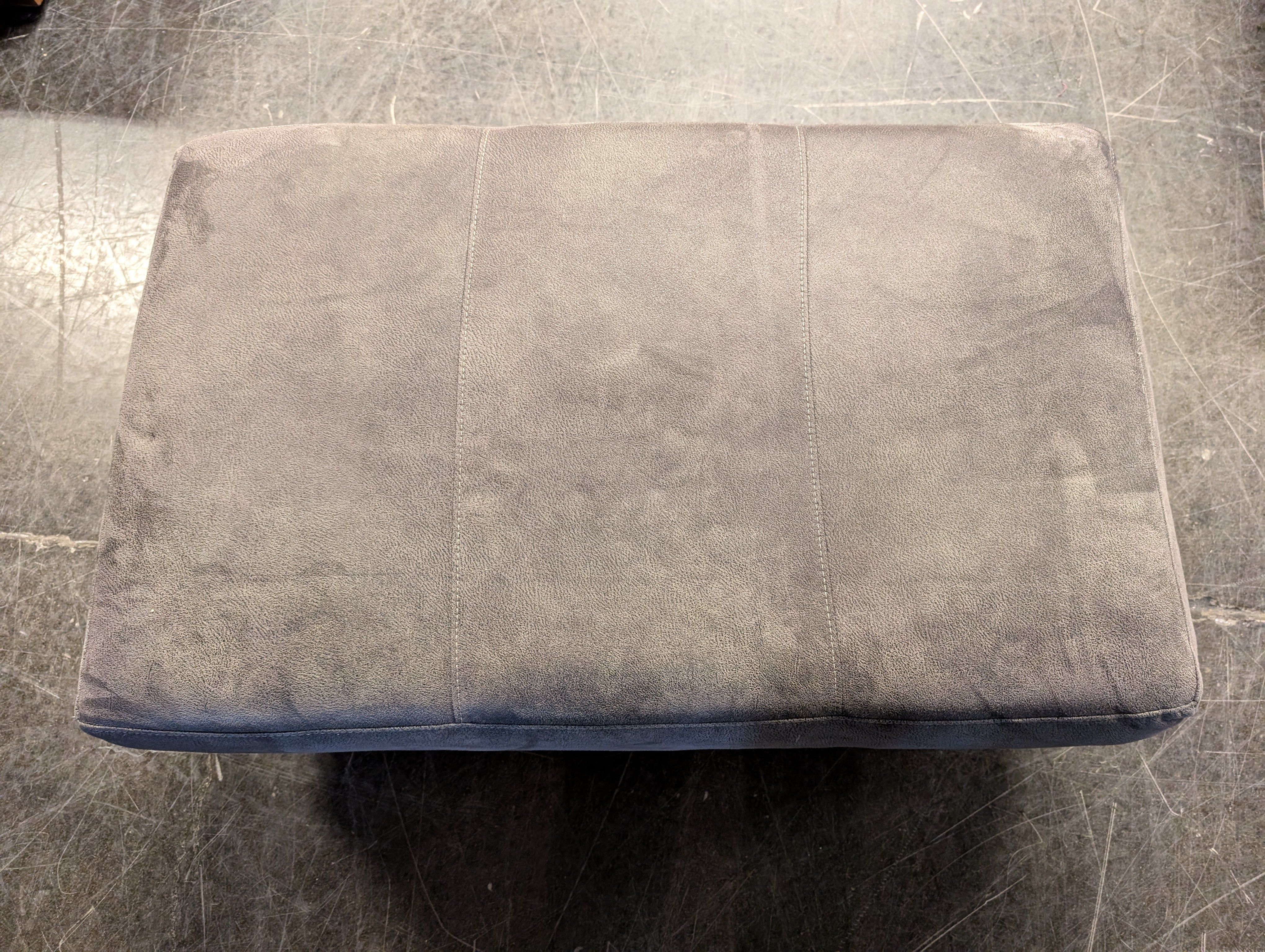 Compact Square Upholstered Ottoman Footrest