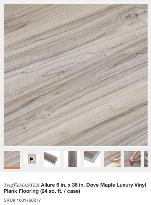 Trafficmaster Allure 6 In X 36 Dove Maple Luxury Vinyl Plank Trafficmaster Allure 6 In X 36 Dove Maple Luxury Vinyl Plank Flooring For Glendale Az Offerup