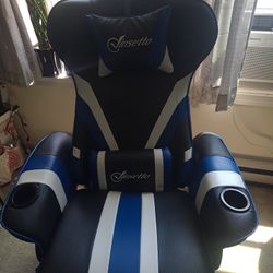 Leather Reclining Gaming Chair