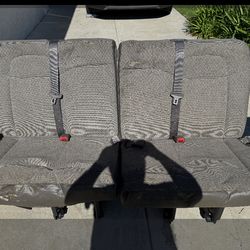 rear bench seat from a Chevrolet Express or GMC Savana passenger van.