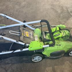 Green Works Mower And Edger