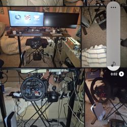 Ps5 Vr2 Logitech G29 Wheel Shifter And Hand Brake System With Gran Turismo 7