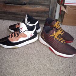 2 Pair Jordans For $35