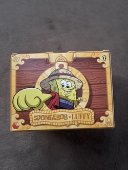 SpongeBob X One Piece Luffy Mcds Toy #1