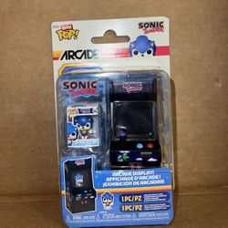 Bitty Funko Pop Sonic The Hedge Hog Arcade Machine