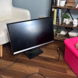 Two- 32” Computer Monitors 