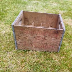 Antique Soda Bottle Box