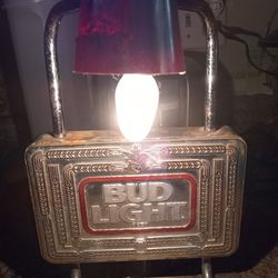 Vintage Bud Light Lamp Good Condition,$100. ,Pick Up In Oak Cliff 