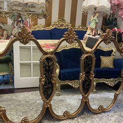Very Gorgeous Victorian antique  Wood mirror