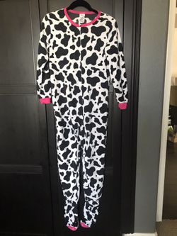 FARM ANIMAL COW HALLOWEEN COSTUME SZ LARGE GIRLS