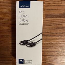 New 4 Ft Tv Hdmi Cable 4K Ultra Hd High Speed Ethernet