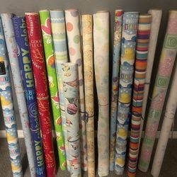 Wrapping Paper….. Assorted