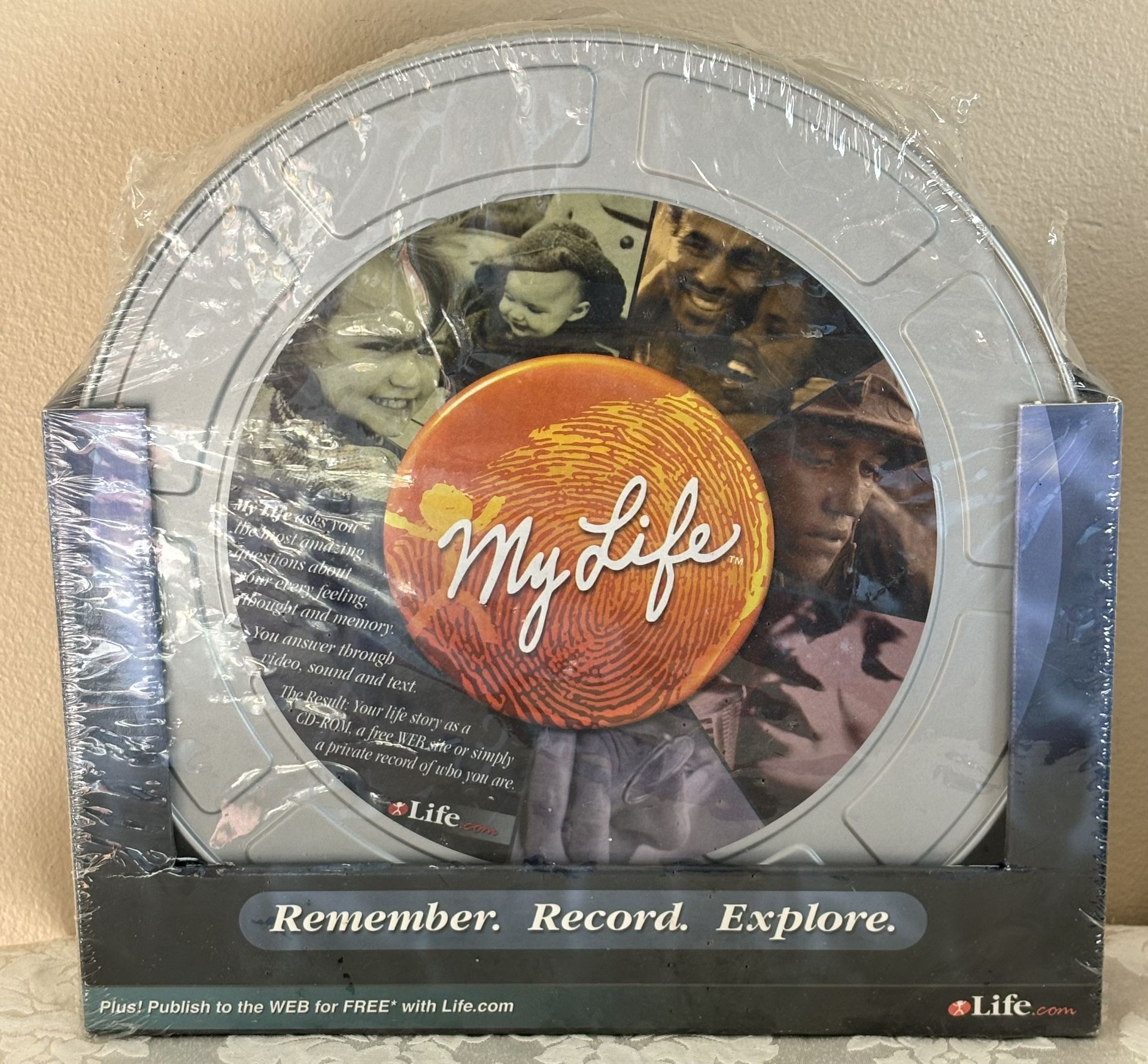 Vintage 1999 “My Life CD- Remember Record, Explore” In Sealed Container 🔴Details Below 🔴