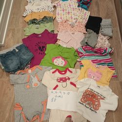 6 Till 6-12 Months Girl Spring To Summer Clothing 