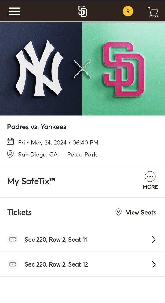 Padres VS Yankees