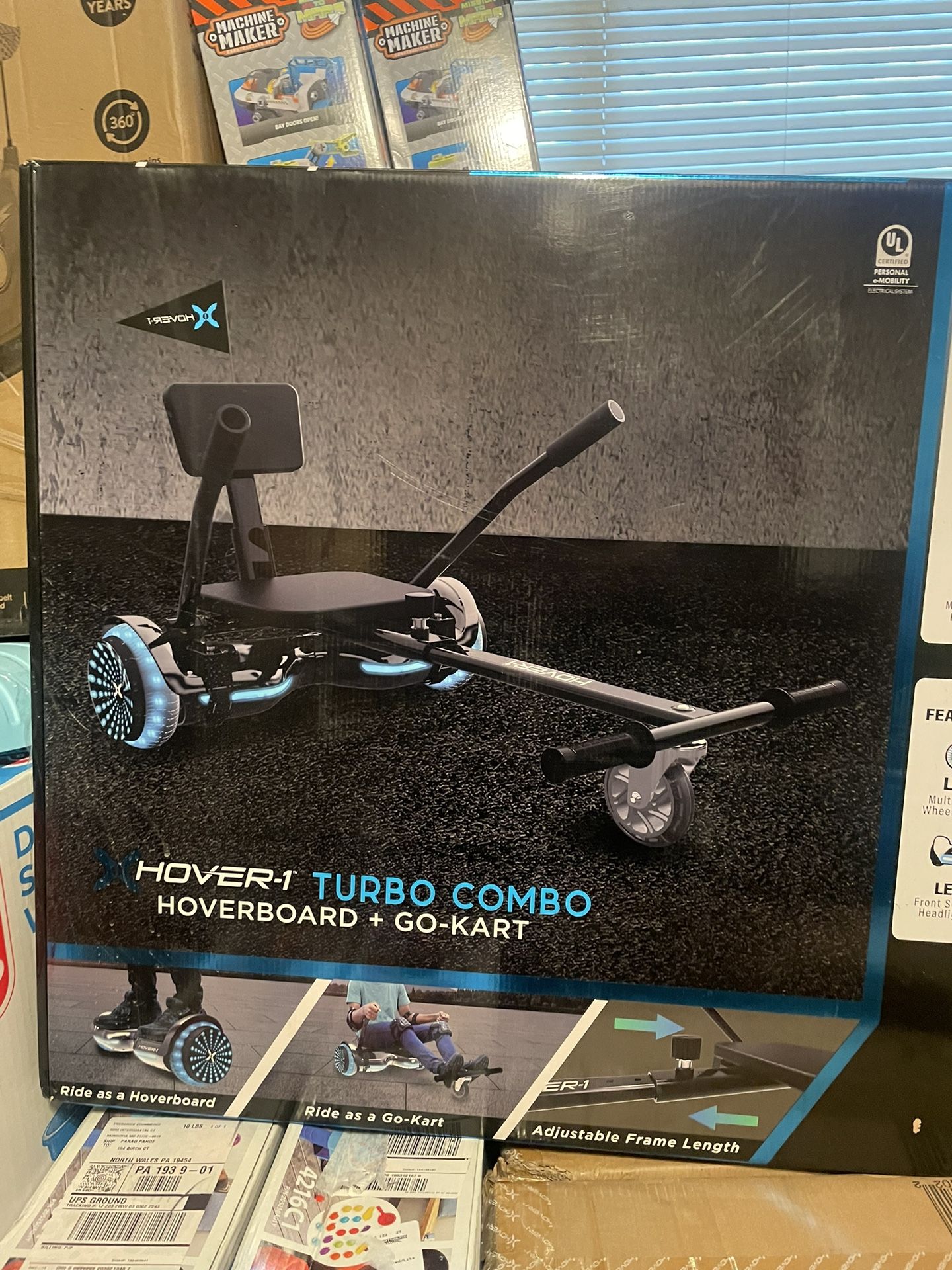 Hover go kart combo new arrivals
