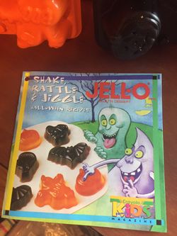 Halloween Jello Jiggler Molds